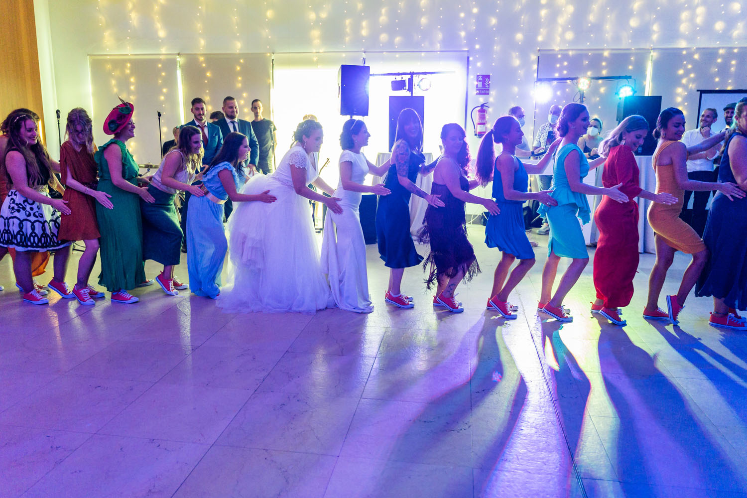 Baile de boda con amigas en Alcaidesa Eventos