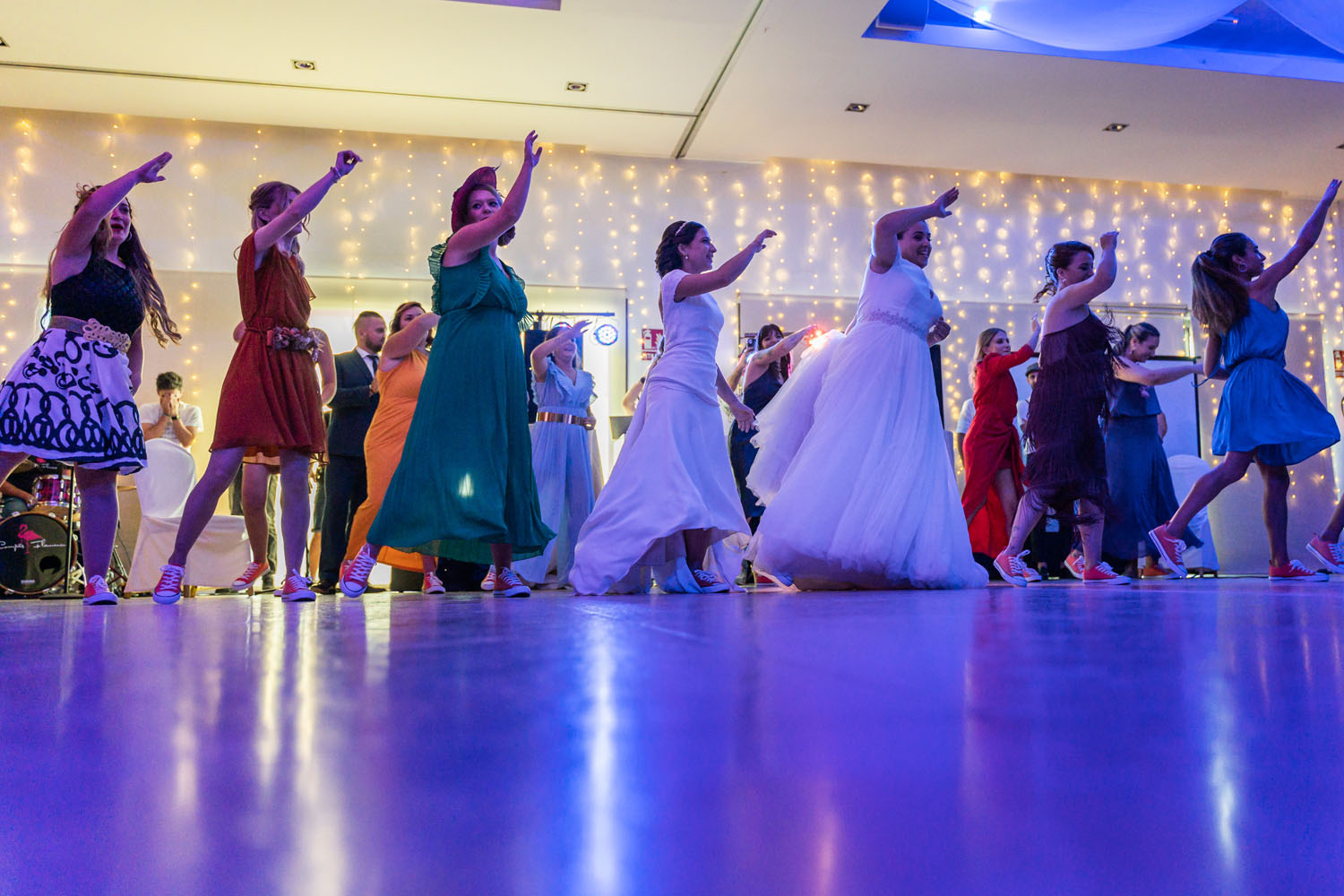 Baile de boda divertido en Málaga