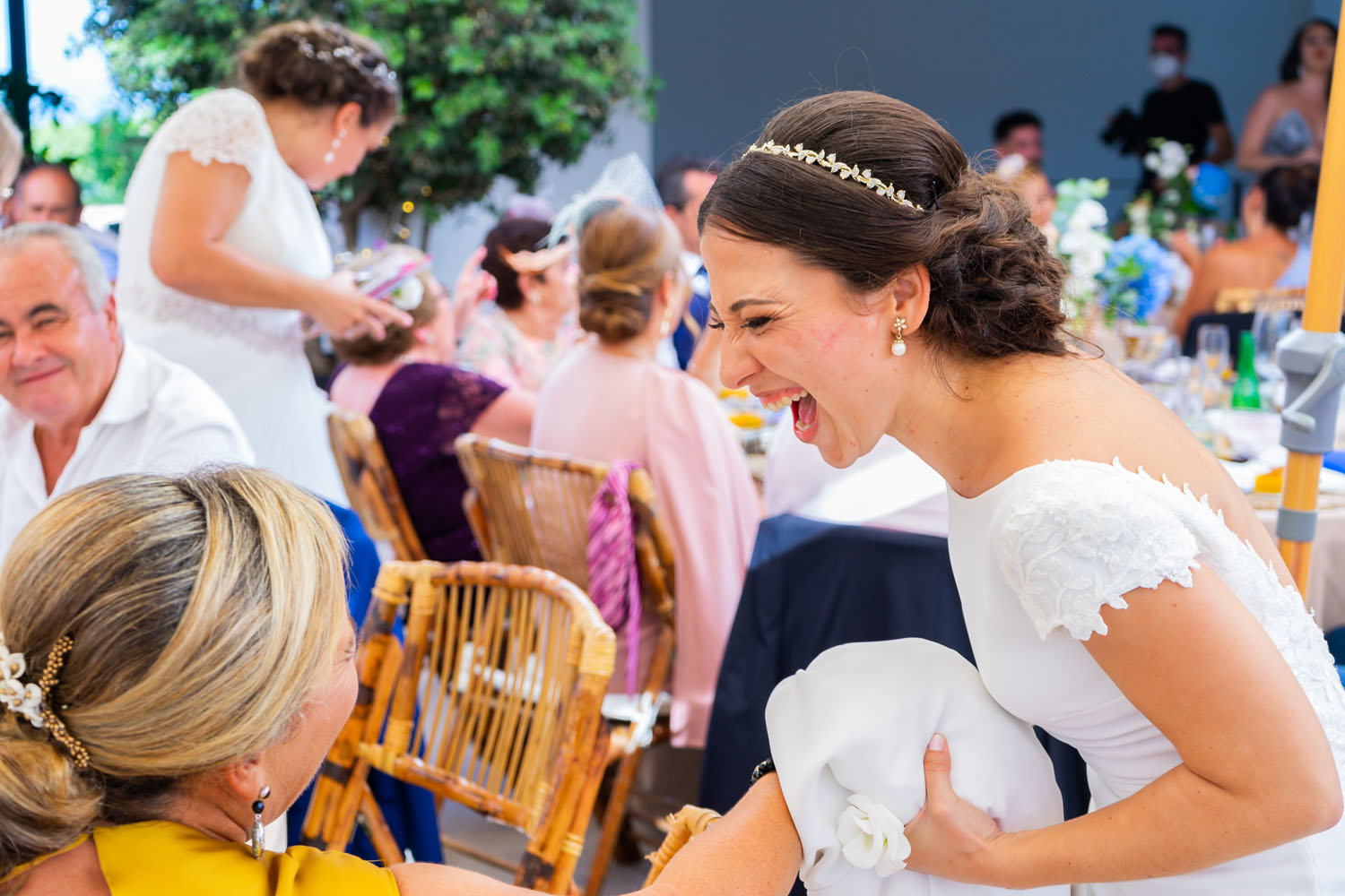 Celebración de una boda en San Roque, Cádiz