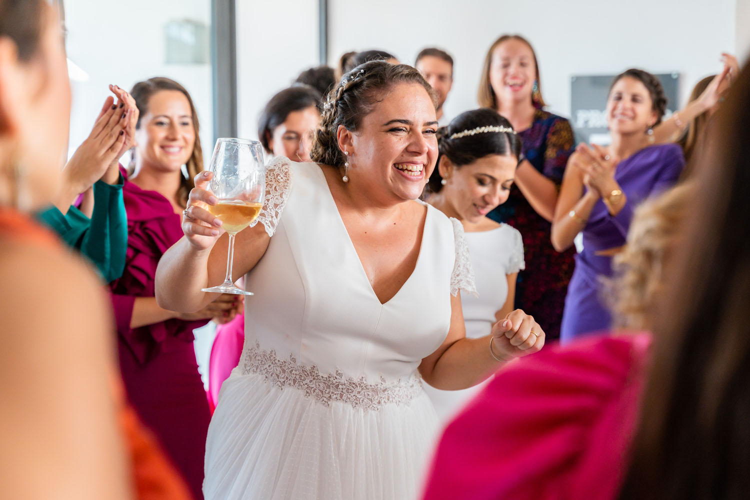 Foto de boda divertida
