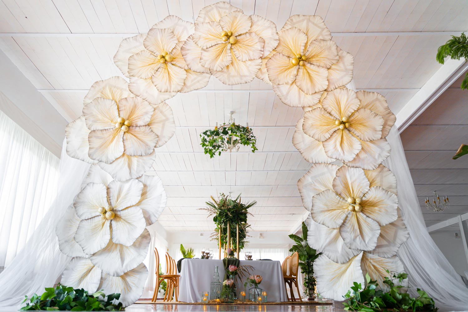 Arco de boda en Estepona, Marbella y Málaga