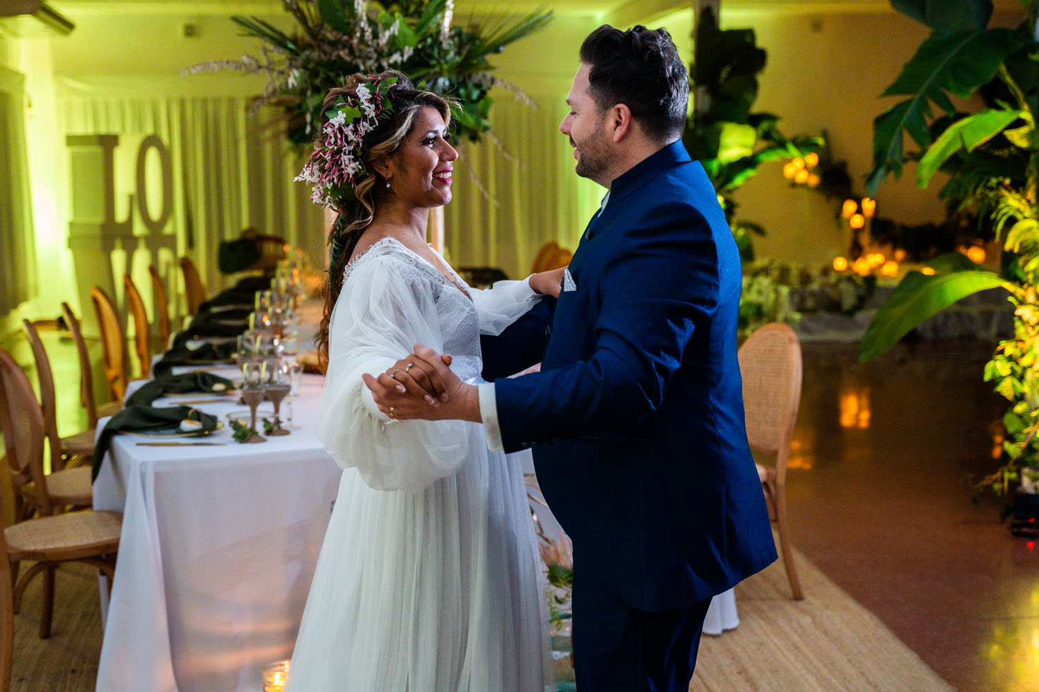 Baile nupcial de boda en Málaga