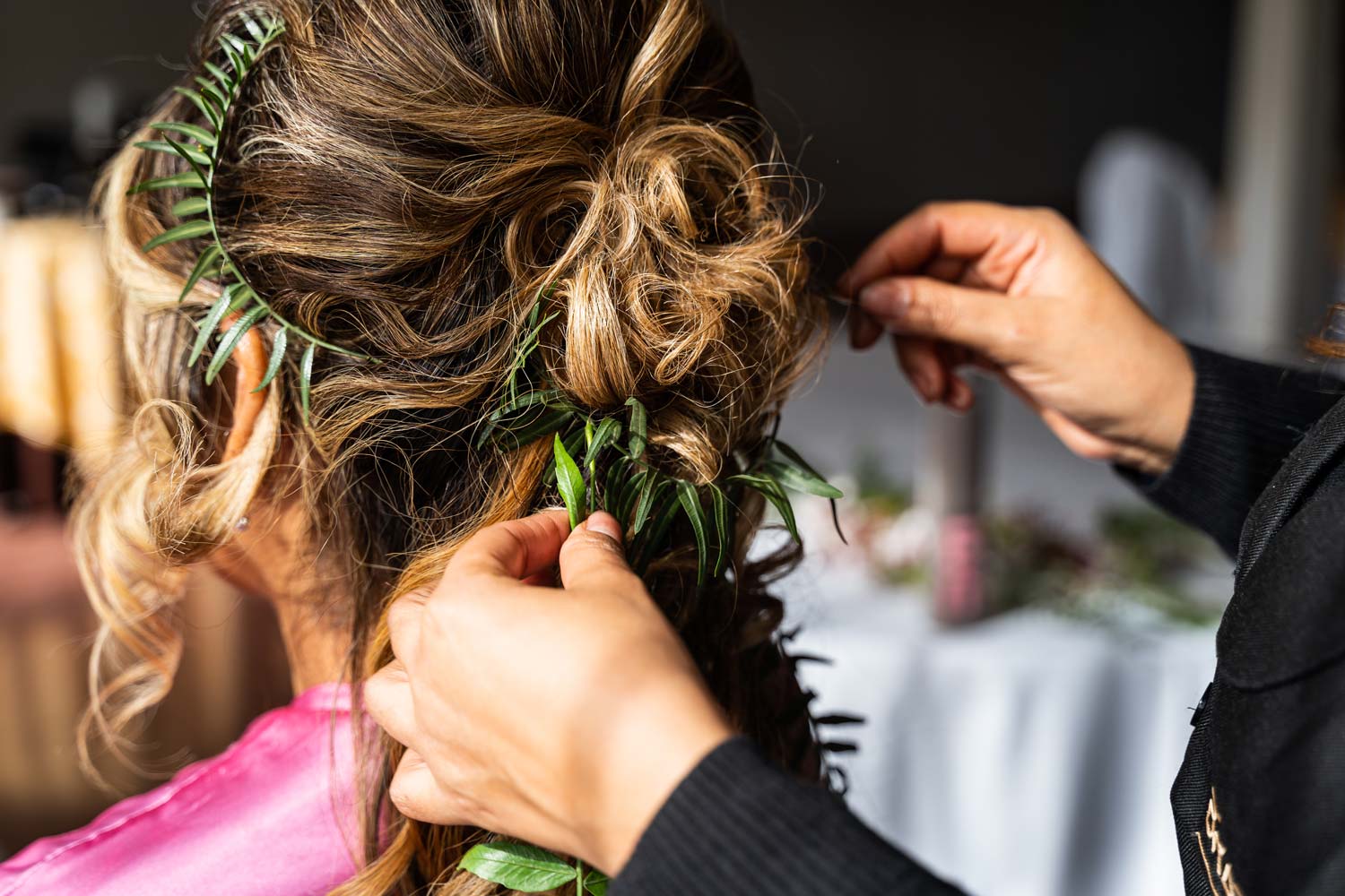 Peinado natural para bodas en Estepona