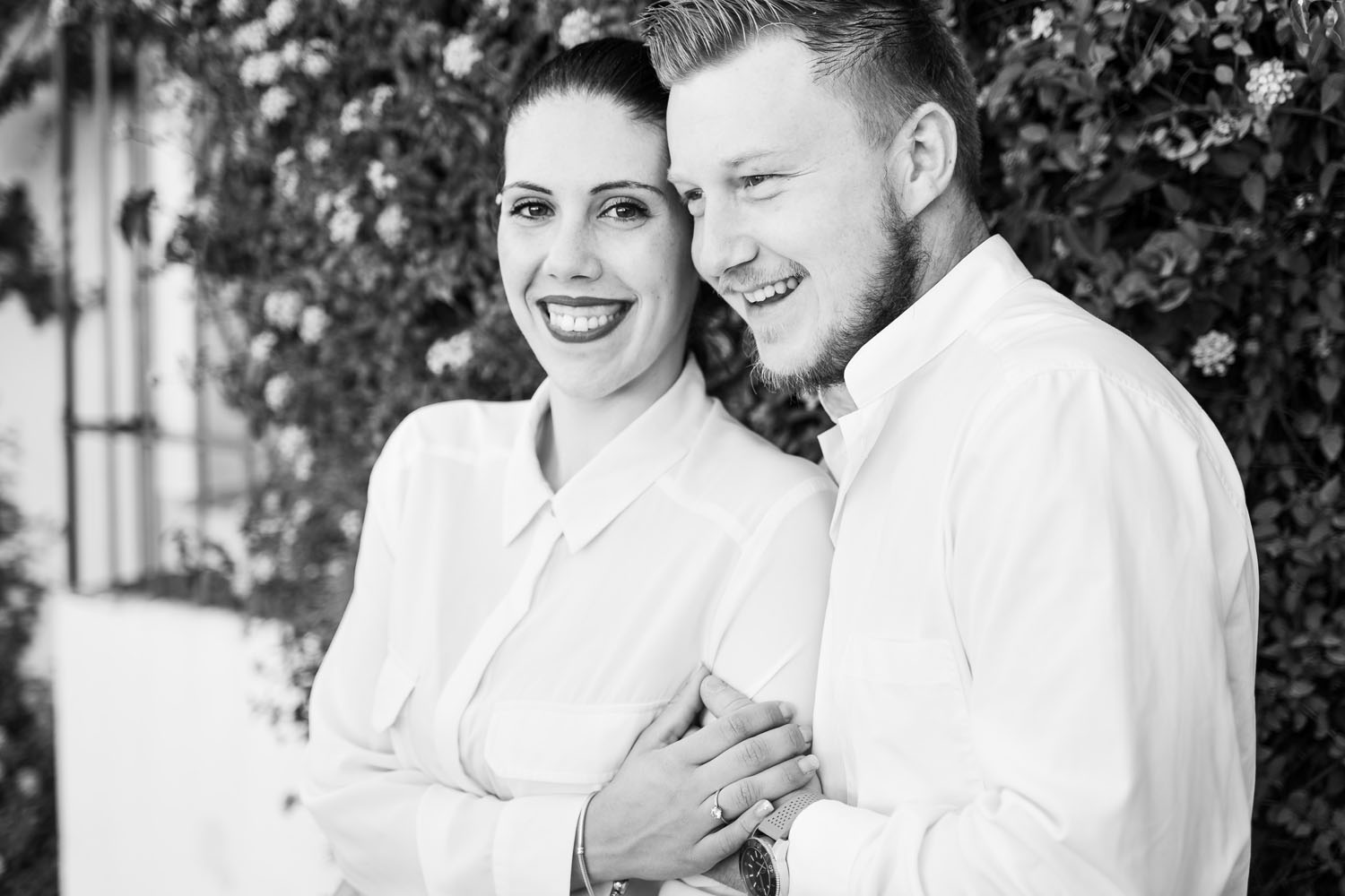 Fotografía de parejas en San Pedro de Alcántara
