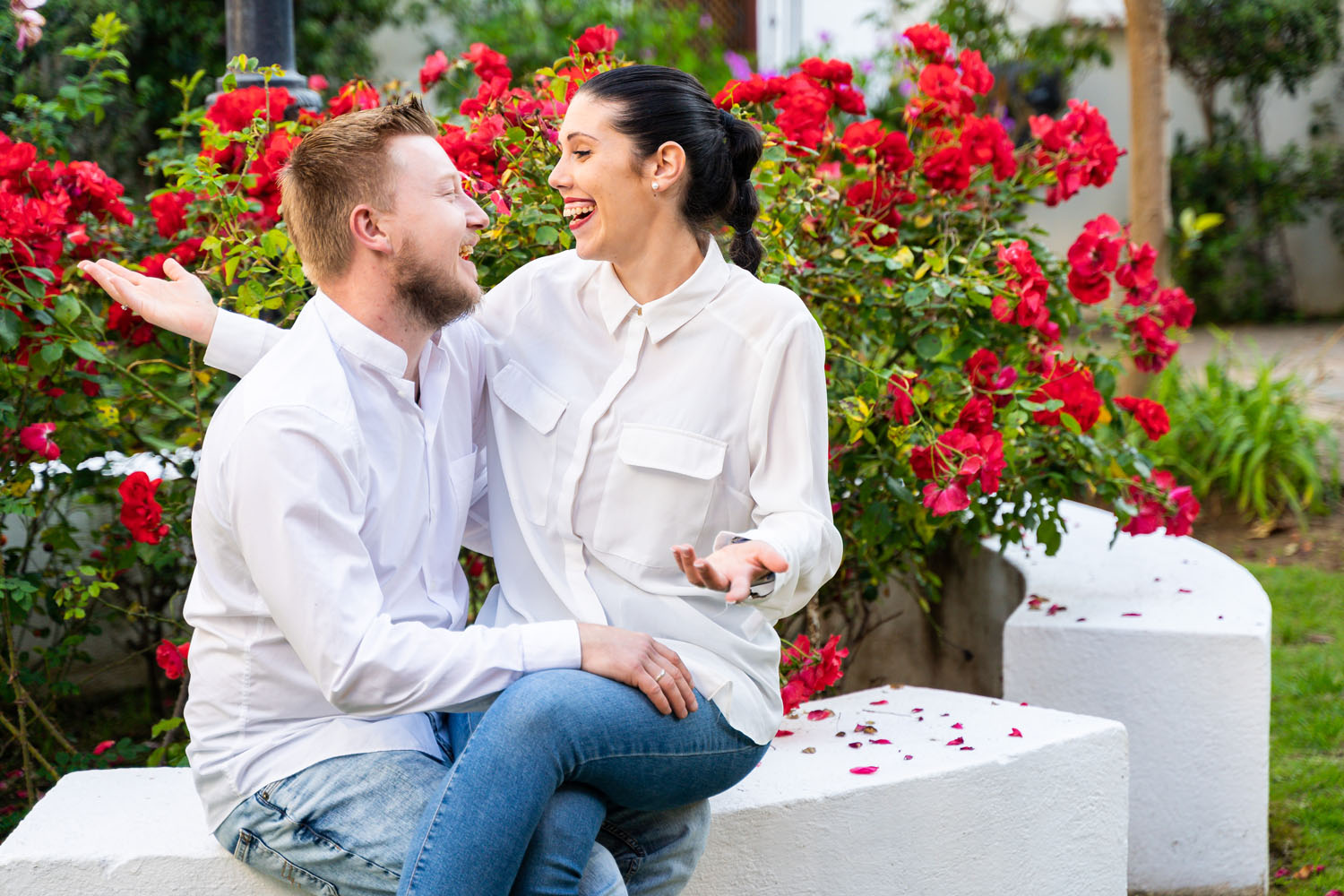 Sesión de fotos de pareja en la provincia de Málaga
