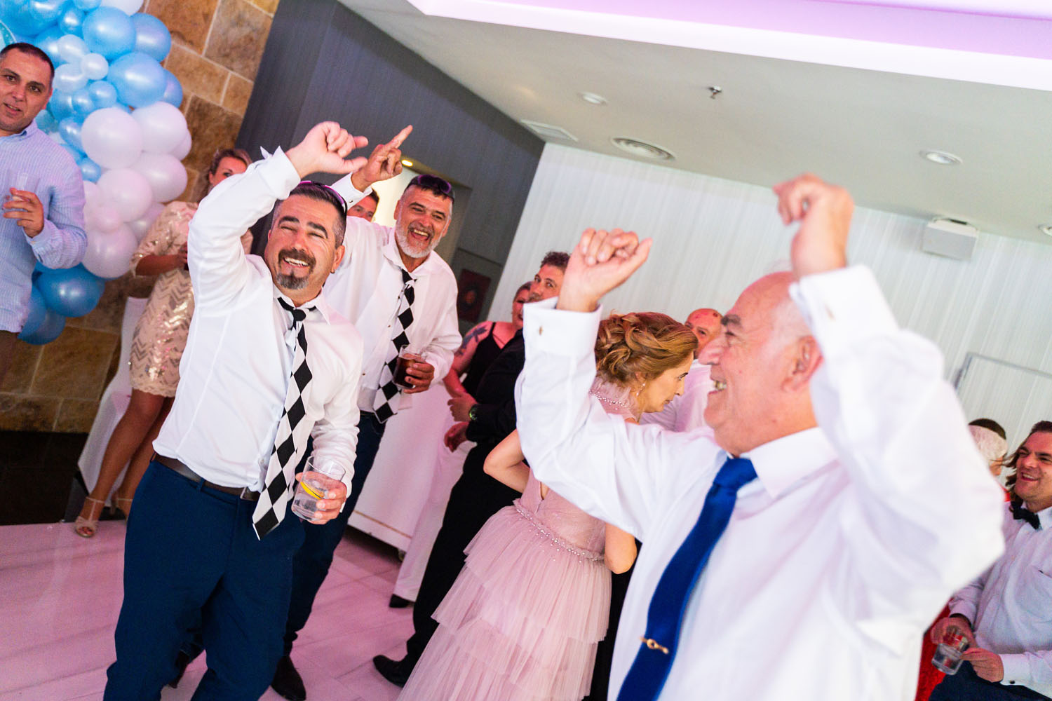 Celebración y baile en Hotel Elba Estepona