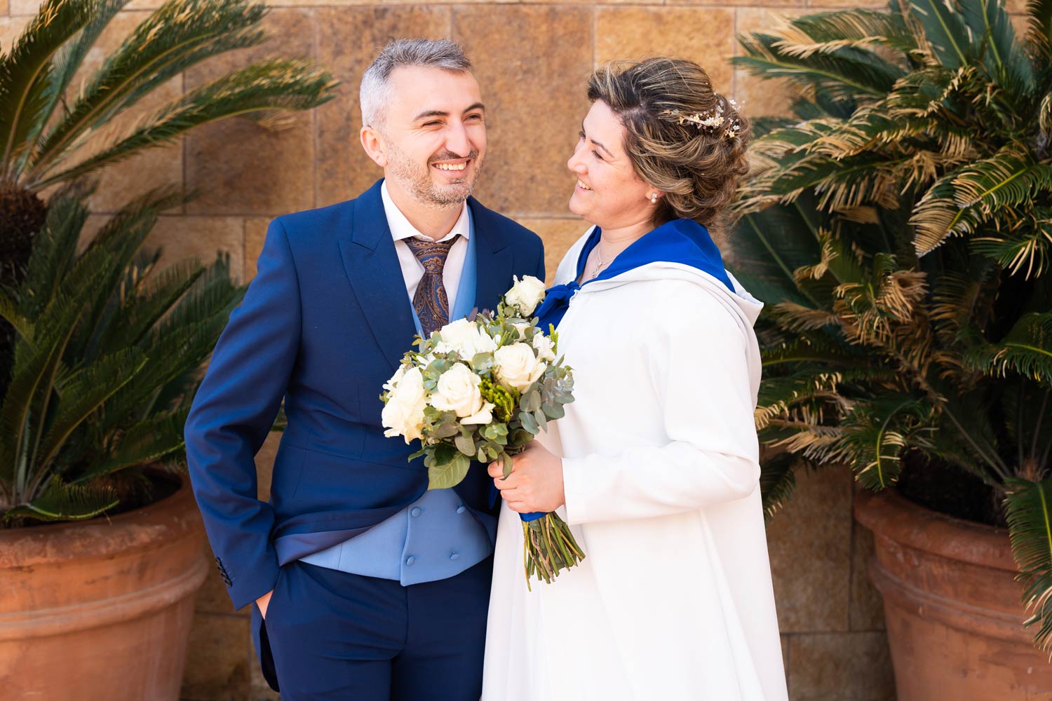 Sesión de fotos de pareja en el Hotel Elba, en Estepona