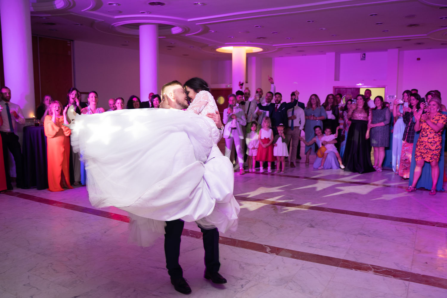 Baile nupcial de boda en la provincia de Málaga