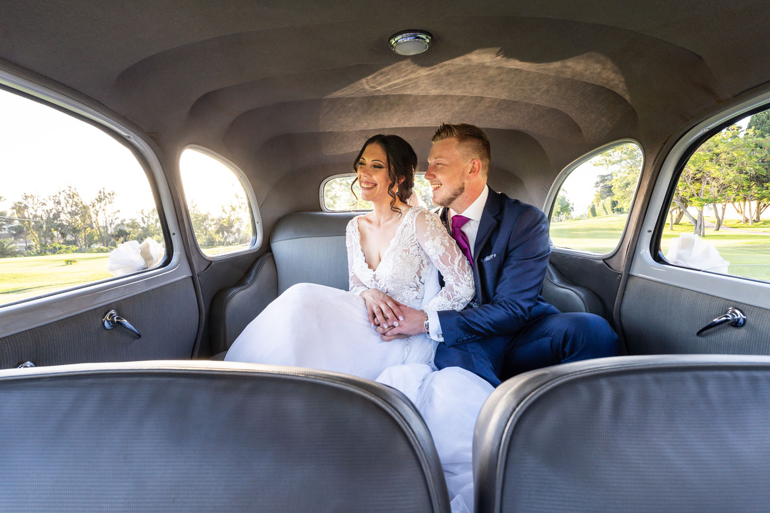 Coche antiguo para boda en Málaga