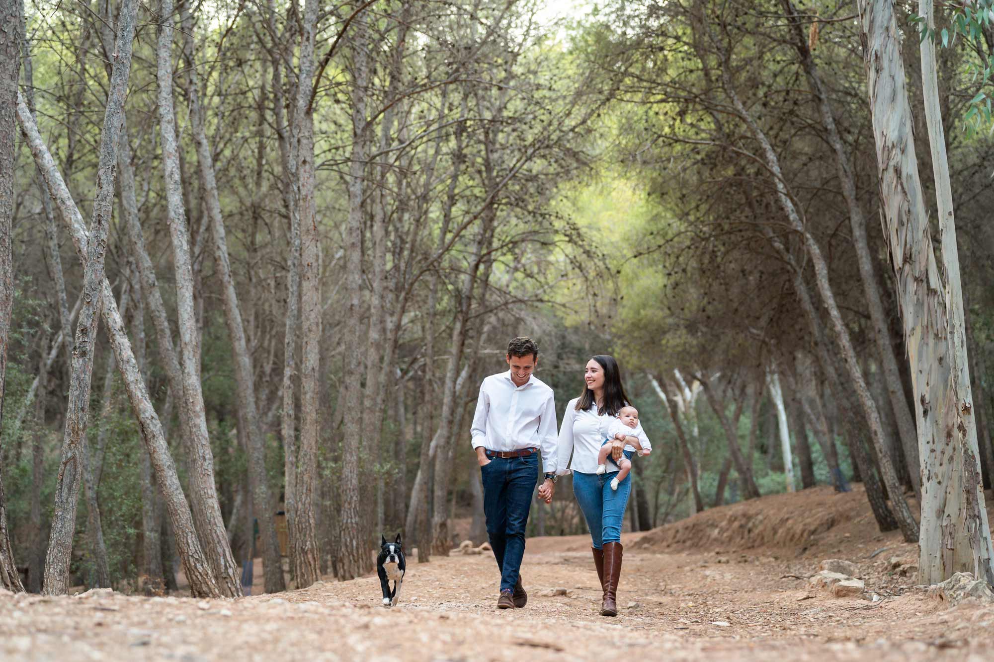 Bosque en Málaga, lugar de relajación