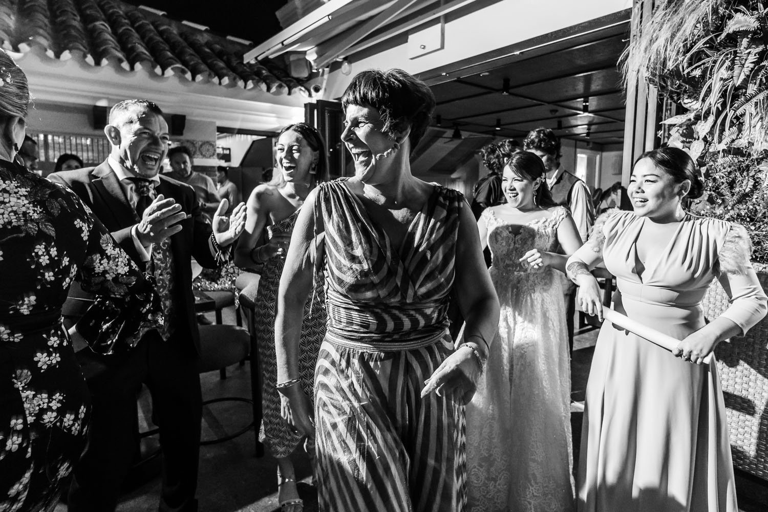 Barra libre de boda en el restaurante Makako de Estepona