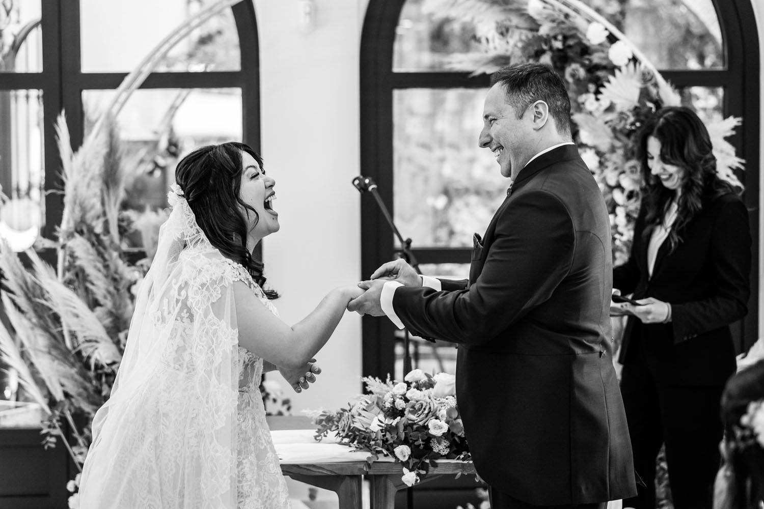 Boda en la recepción del Hotel el Pilar, Estepona