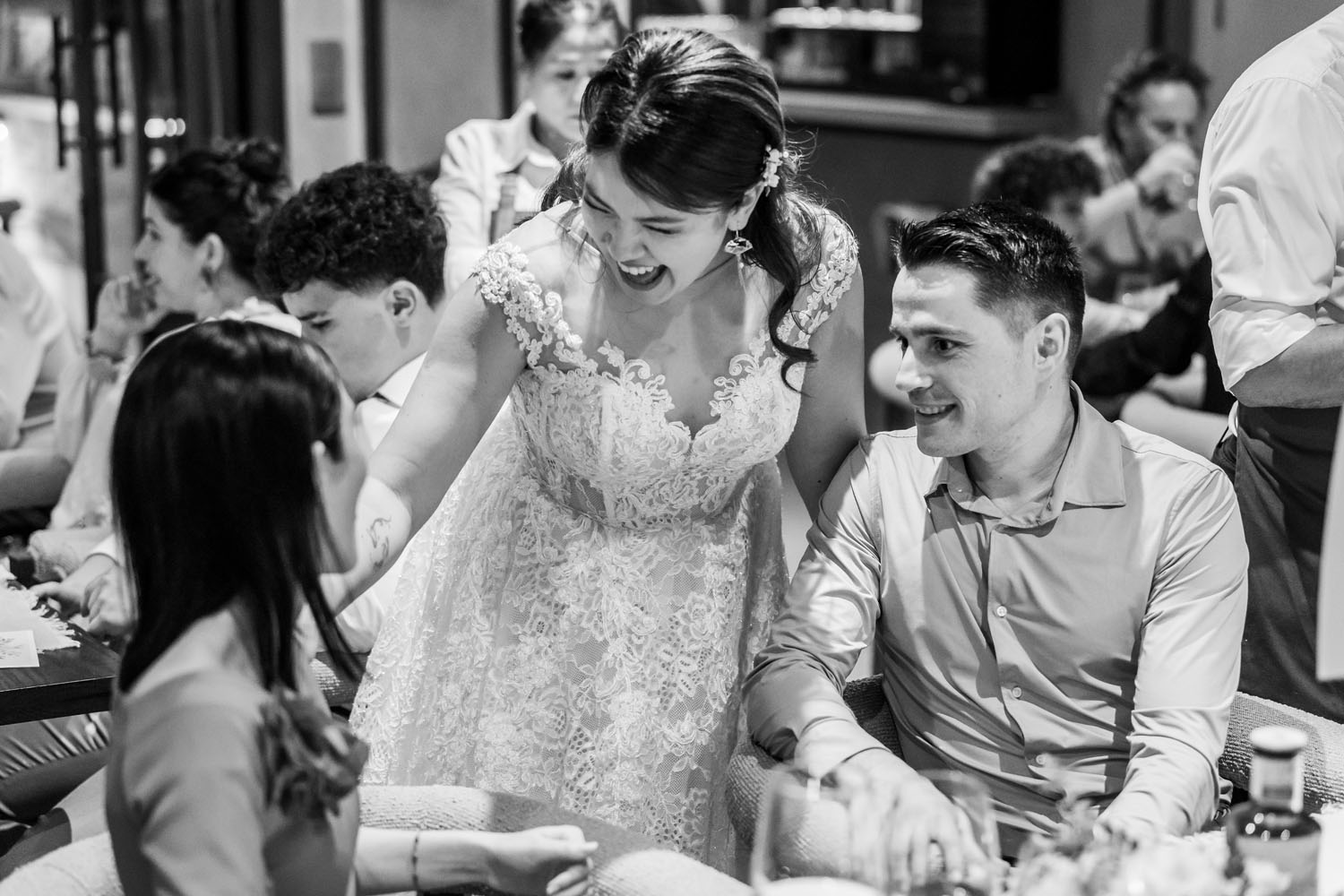Convite de boda en el restaurante Makako, Estepona