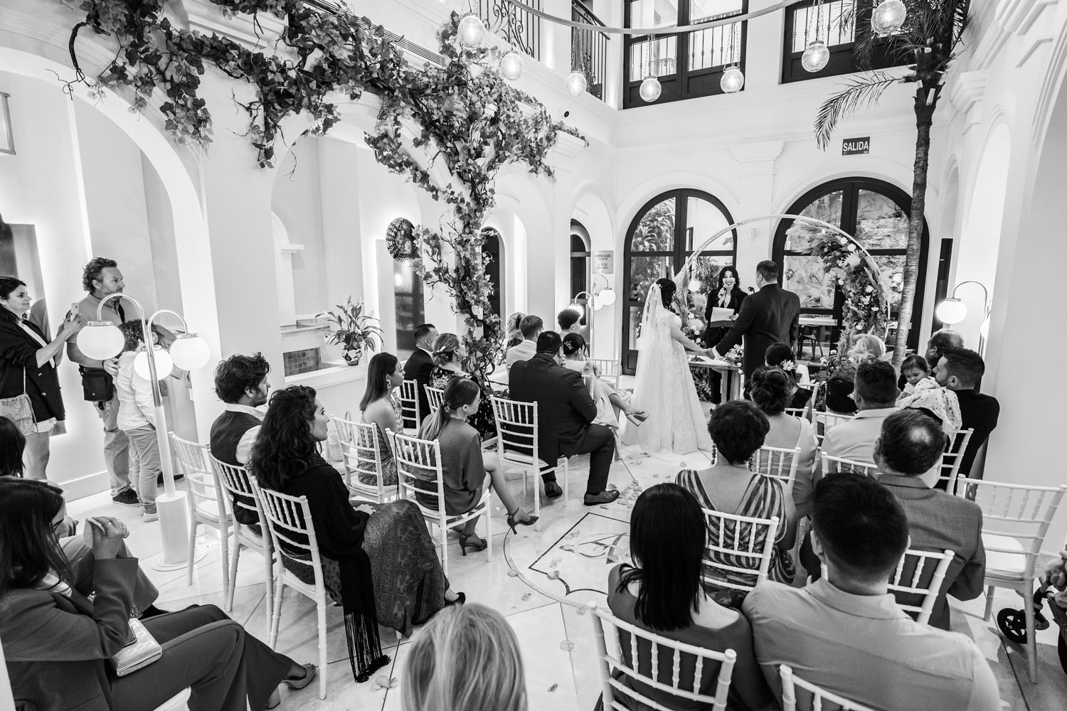 Celebración de una boda en el Hotel Silken el Pilar