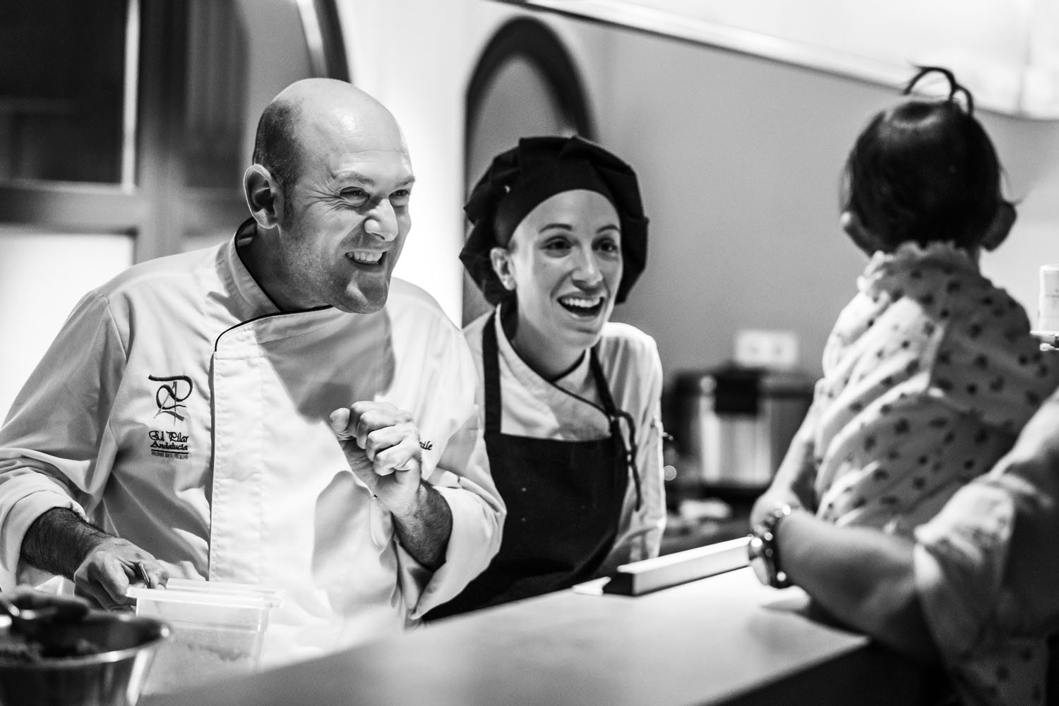 Cocineros del restaurante Makako de Estepona