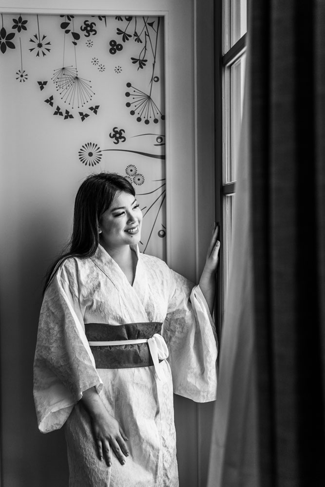Yukata para novia