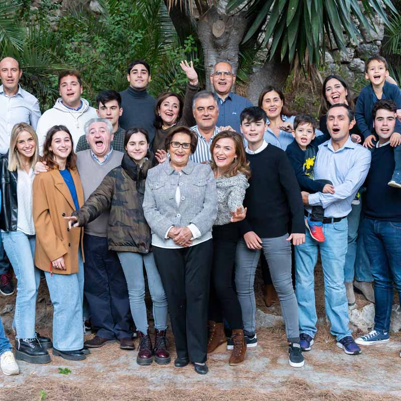 Testimonios de fotos de reunión familiar