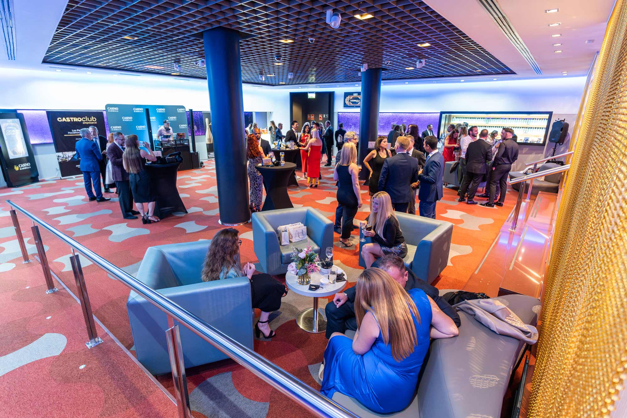 Fotografía de eventos en el casino de Marbella